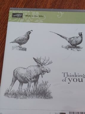 Stampin' Up! Walk in the Wild - Stamp Set